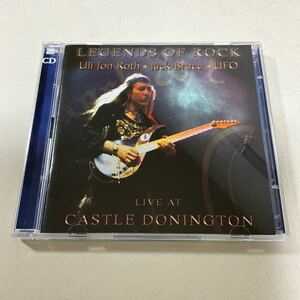 2CD ULI JON ROTH LEGENDS OF ROCK LIVE AT CASTLE DONINGTON ウリジョンロート/Jack Bruce UFO Michael Schenker