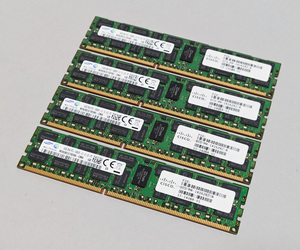 1866MHz 16GB 4枚組 合計 64GB MacPro用メモリー 2013 モデル用 240pin DDR3 14900R RDIMM 2009 2010 2012 Z620 Z820 動作確認済 #0515E