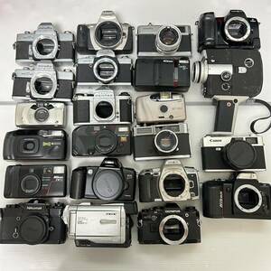 1円~ フィルムカメラ Nikon Canon RICOH MINOLTA PENTAX OLYMPUS SONY Nikomat FUJICA など(ジャンク品 動作未確認 TM)