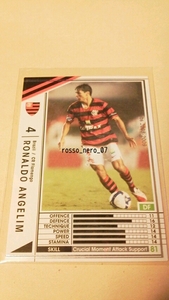 ☆WCCF2008-2009☆08-09☆037☆白☆ロナウド・アンジェリム☆CRフラメンゴ☆Ronaldo Angelim☆CR Flamengo☆