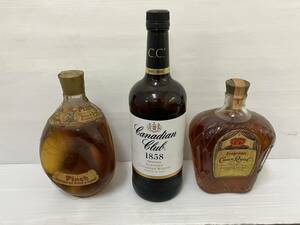 Pinchi Old Blended Scotch Whisky/Canadian Club 1858 ORIGINAL/Seagram