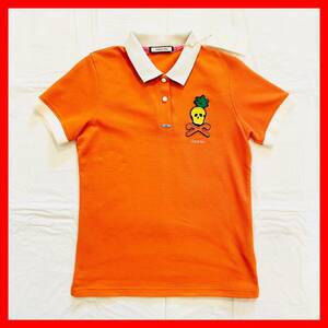 【限定】 MARK&LONA マークアンドロナ　ポロシャツ 半袖　オレンジ　タグ付き