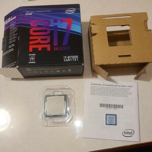 Intel CPU Corei7-8700k