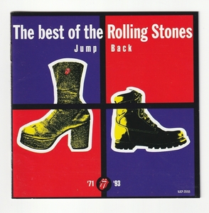 USED CD The best of the Rolling Stones jump Back ローリングストーンズ ベストアルバム 日本語ライナーつき
