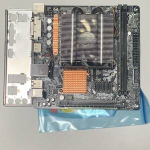 【中古】ASRock H110M-ITX i5-6500 4GB CPUクーラー付属（サイズ・小太刀タイプ） / LGA1151 mini-itx DDR4メモリ対応