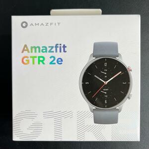 展示未使用 アマズフィット amazfit GTR 2e 腕時計 デジタルアマズフィット スマートウォッチ スレートグレー