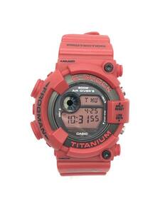 【E/C2177】CASIO G-SHOCK ジーショック DW-8200 赤 FROGMAN 稼動品