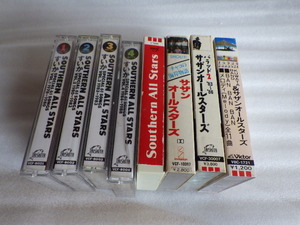 サザンオールスターズ　カセットテープ　すいか①ー④など　8本　まとめて　カセットテープ　ｚ042703
