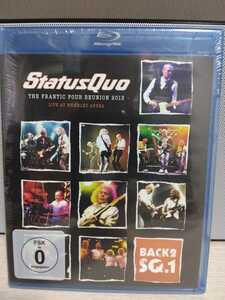 ☆STATUS QUO☆THE FANTIC FOUR REUNION 2013 LIVE AT WEMBLEY ARENA【必聴盤】ステイタス・クオー Bru-ray+CD 2枚組 新品未開封