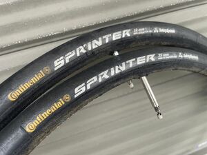 2本セット 700×22mm Continental SPRINTER チューブラータイヤ コンチネンタル スプリンター 28×22mm