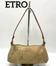 ETRO エトロ　ハンドバッグ　ハンドポーチ　ペイズリー　ブランド　オシャレ