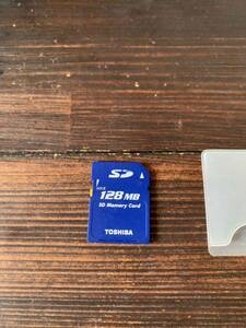 TOSHIBA SDカード メモリーカード 東芝 ジャンク128MB