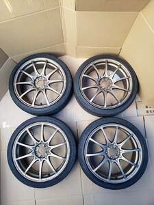 RAYS レイズ ボルクレーシング CE28NF ブロンズ 18インチ 7.5J ＋50 PCD100 5穴 4本セット 215/40r18