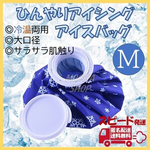 アイスバッグ Mサイズ 1個 氷のう 氷嚢 アイシング ゴルフ 熱中症