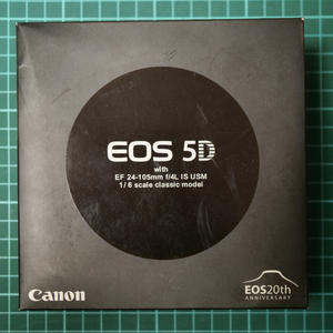 Canon EOS20thANIIVERSARY EOS5D ミニチュア 【未使用品】検索：カメラ フィギュア 
