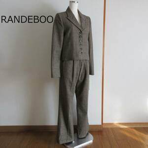 RANDEBOO★ランデブー　ツイード　ショートジャケット　Preppy old jacket