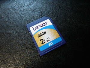 動作保証！Lexar SDカード 2GB