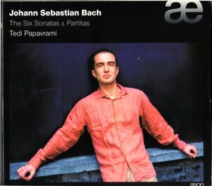 2CD (即決) バッハ/ 無伴奏バイオリンソナタ&パルティータ全６曲/ vl.テディ・パパヴゥラミ(2004)