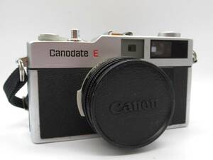 1267 中古品 CANON キャノン CANODATE E コンパクトフィルムカメラ CANON LENS 40mm 1:2.8