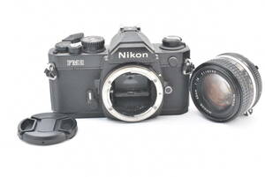 Nikon ニコン FM2 【動作不良】/ Ai-s NIKKOR 50mm F1.4 カメラ レンズ(t7666)