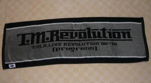 ◆T.M.Revolution◆スポーツタオル◆T.M.R. LIVE REVOLUTION 00～01◆progress◆西川貴教◆