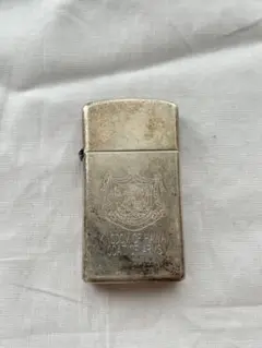 ZIPPO sterling スターリングシルバー　純銀　希少イタリック筆記体