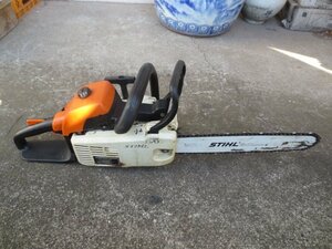 ジャンク品　STIHL　エンジンチェーンソー　MS200　（W-88）