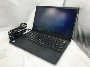 【Lenovo】ThinkPad X1 Carbon 6th 20KGSDKF01 Core i5-8350U 8GB SSD256GB NVMe WEBカメラ Windows10Pro 14inch フルHD 中古ノートPC