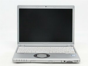 中古　Panasonic　CF-SZ6　 第7世代I5　8GB　13型 ノートパソコン　通電します　表示不良　詳細不明　　ジャンク扱い 　