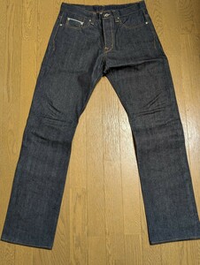 KickingMuleWorkshop キッキンミュールワークショップ リジッドデニム W33L34 生 levis warehouse denime resolute lee wrangler ジーンズ