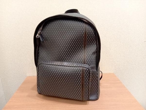 お値下げしました 美品 Dunhill／エンジンターン／ラゲッジキャンバス／2022SS／リュック バッグ