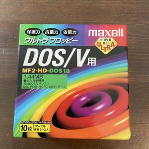 フロッピーディスク　maxell MF2-HD-DOS18 3.5型タイプ２HD　10枚入り