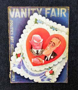 1933年 VANITY FAIR ミゲル・コバルビアス 表紙 Covarrubias/エドワード・スタイケン/アンリ・マティス/ポール・ギャリコ/アンティーク広告