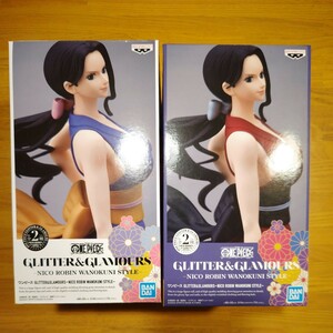 ワンピース GLITTER & GLAMOROUS -NICO ROBIN WANOKUNI STYLE- 全２種 外箱開封 フィギュア未開封品 ニコロビン ワノ国