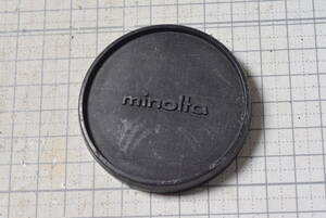 ＃107　MINOLTA旧品（MF機）純正 フィルター径55ｍｍキャップ 被せ式 ソフビ素材　