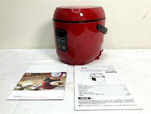1円〜 2022年製 コンパクトライス&フードクッカー DS.8700 日本洋食器 炊飯器 一人暮らし 調理器具 家庭用 卓上 取説 説明書 まとめ 現状品