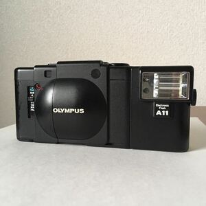 OLYMPUS XA コンパクト フィルムカメラ フラッシュ A11 付き セット オリンパス ZUIKO レンズ