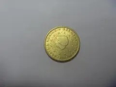 オランダ 2000年10ユーロセント硬貨 ミレニアムコイン ノルディックゴールド