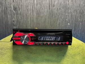 ☆carrozzeria pioneer カロッツェリア パイオニア DEH-380 CDデッキ フロントAUX 1DIN☆020513M