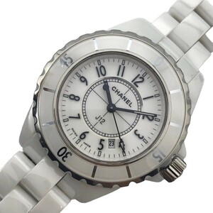 シャネル CHANEL J12　33mm H0968 セラミック 腕時計 レディース 中古