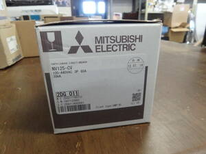 たぶん 未使用品 MITSUBISHI 三菱電機 漏電遮断器 NV125-CV 100-440VAC 3P 60A 30mA