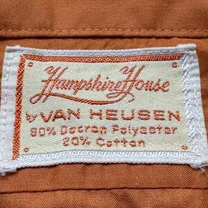 VAN HEUSEN　長袖シャツ【USED】【MEDIUM】ビンテージ.アメリカ購入.