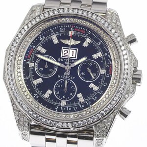 ブライトリング BREITLING A44362 ベントレー6.75 クロノグラフ リダンダイアル アフターダイヤ 自動巻き メンズ _754635【ev10】