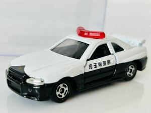 即決 トミカ アニバーサリー記念　日産 スカイライン GT-R R34 パトロールカー 埼玉県警　クリアケース付き