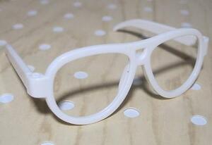 American GO Girl Doll of Today WHITE EYE GLASSES Sunglasses-no lens 海外 即決