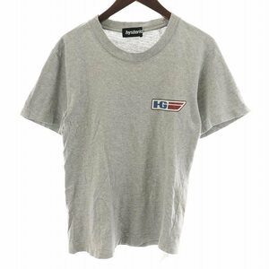 ヒステリックグラマー HYSTERIC GLAMOUR ヴィンテージ Tシャツ カットソー 半袖 ロゴ プリント サーフ 2CT-7140 F グレー ■GY01 /MW メン