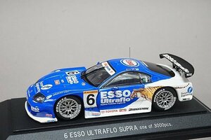 EBBRO エブロ 1/43 Toyota トヨタ エッソ ウルトラフロー スープラ JGTC2004 #6 43592 ※リアガラス部塗装にひび割れ