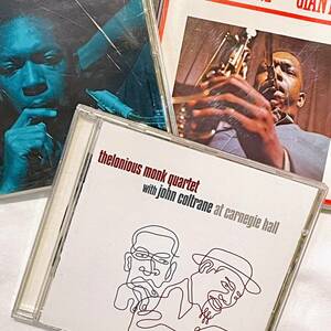 John Coltrane & Thelonius Monk CD 3枚セット! ジョン・コルトレーン セロニアス・モンク JAZZ ジャズ「BLUE TRAIN」「GIANT STEPS」US盤