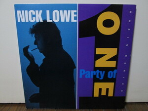 US-original Party of One [Analog] ニック・ロウ Nick Lowe アナログレコード vinyl