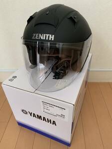 ジェットヘルメット　YAMAHA ZENITH YJ-14 マッドブラック　Lサイズ　
